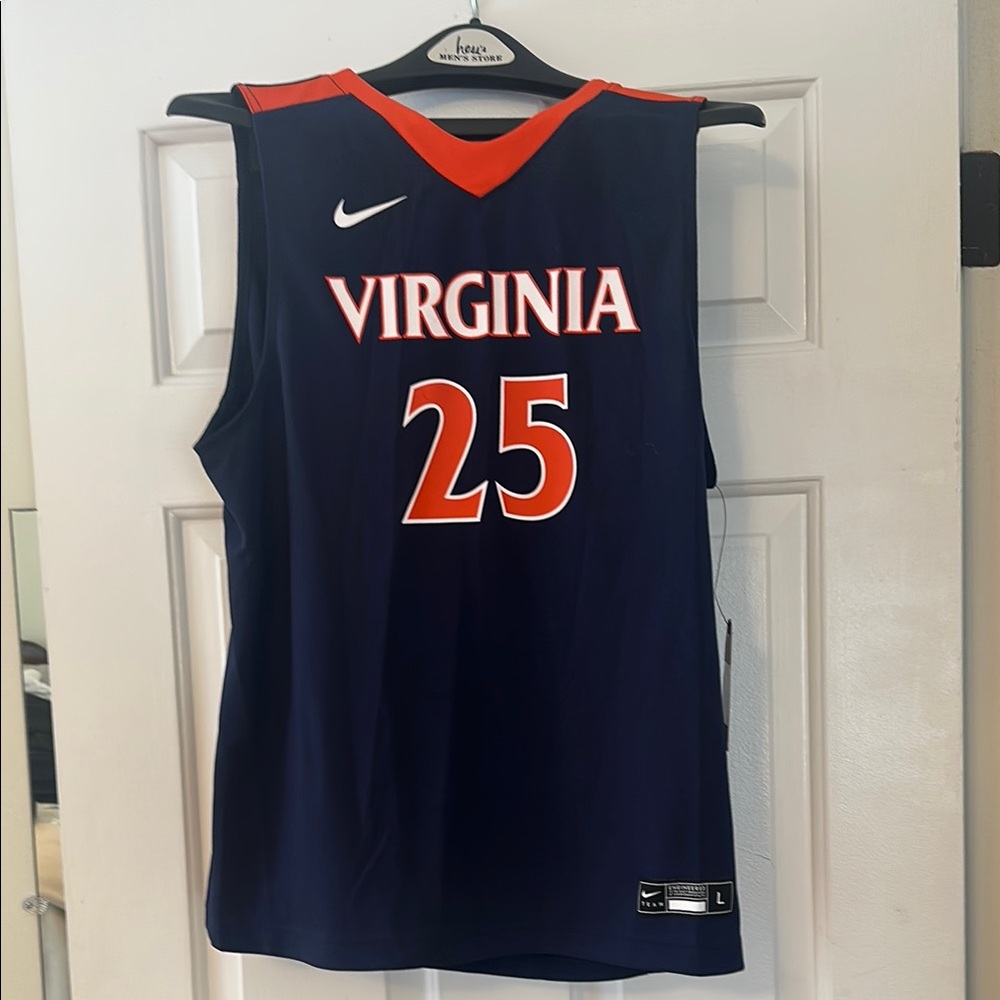 Nike Virginia Navy Basketball Jersey